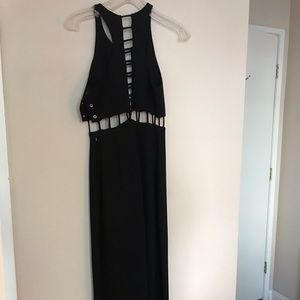 Cache black evening dress